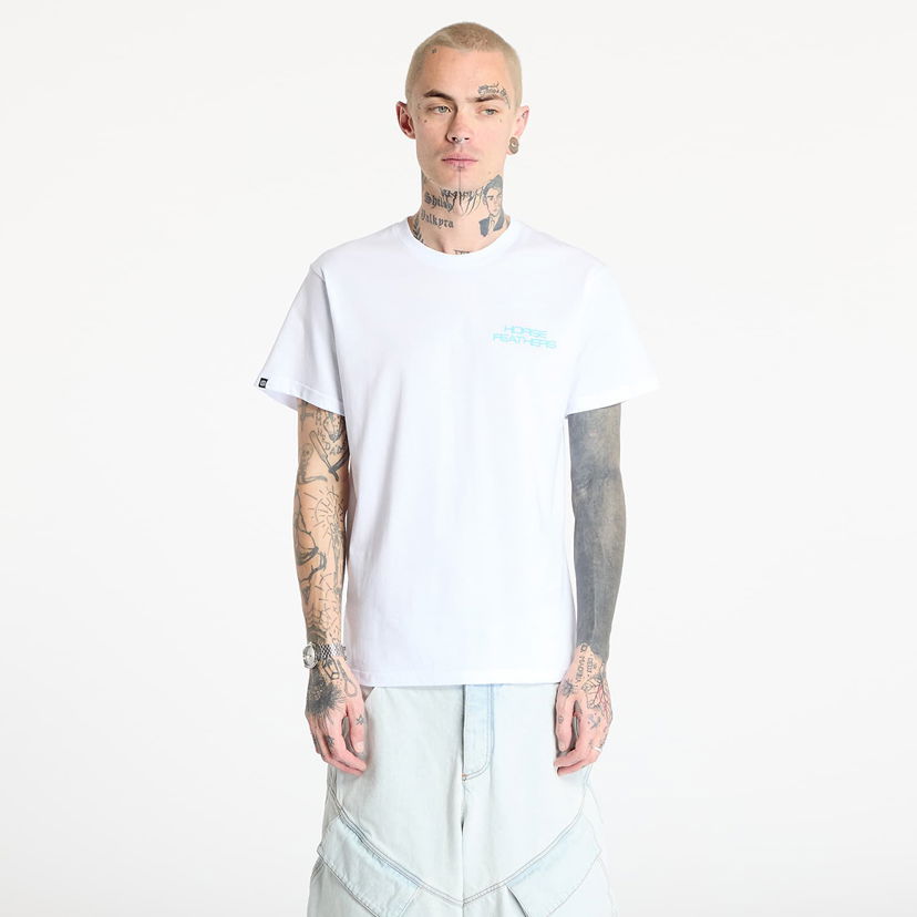Majica Horsefeathers Horsefeathers Rizmo T-Shirt Bela | SM1377C