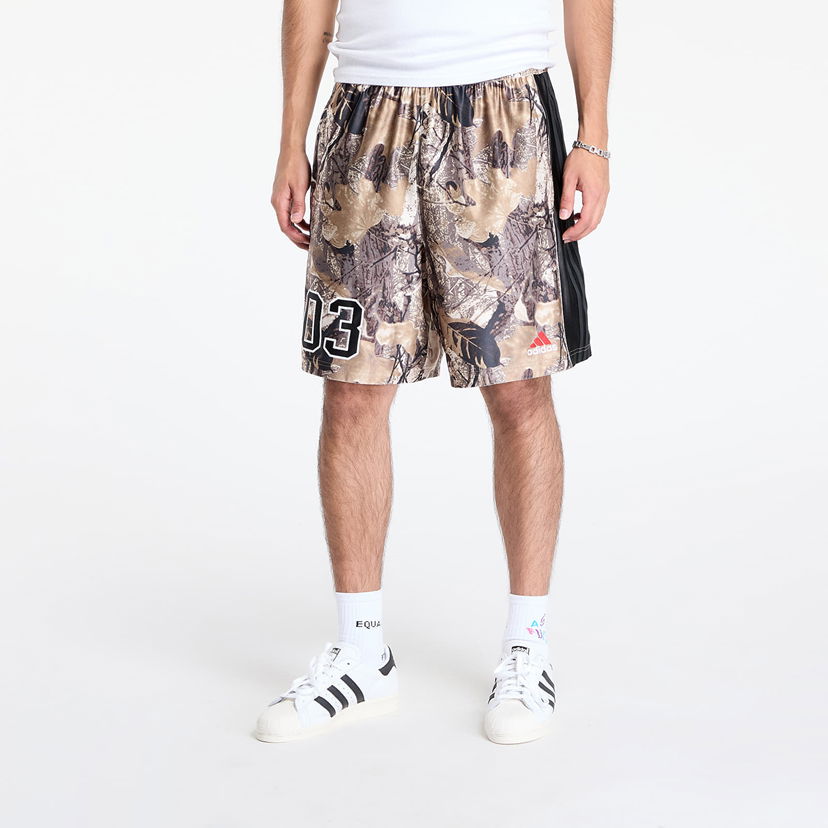 Kratke hlače adidas Originals adidas Originals Camo Print Shorts Rjava | KD6259