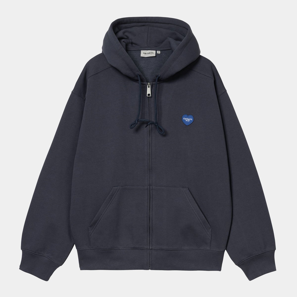 Pulover Carhartt WIP Hooded Heart II Hartt Sweat Jacket Mornarica | I035176_7, 0