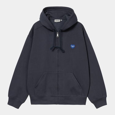 Pulover Carhartt WIP Hooded Heart II Hartt Sweat Jacket Mornarica | I035176_7, 0