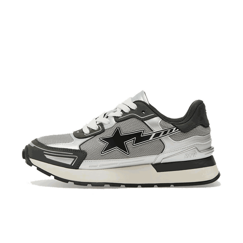 Superge in čevlji BAPE Cross Sta Express Pro M2 "Black & Silver" Siva | 001FWK801318MGRA