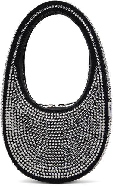 Torbica Coperni Crystal Embellished Mini Swipe Bag Črna | COPBA01BIS455, 0