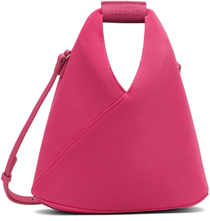 Torba za čez ramo Maison Margiela Mesh Crossbody Bag Roza | SB6WD0026 P6414