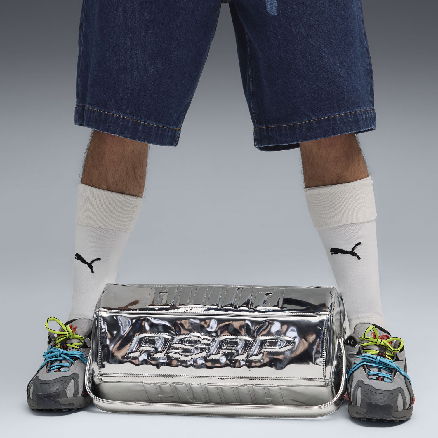 Potovalna torba Puma A$AP ROCKY Toolbox Bag Kovinski | 092259_01, 1
