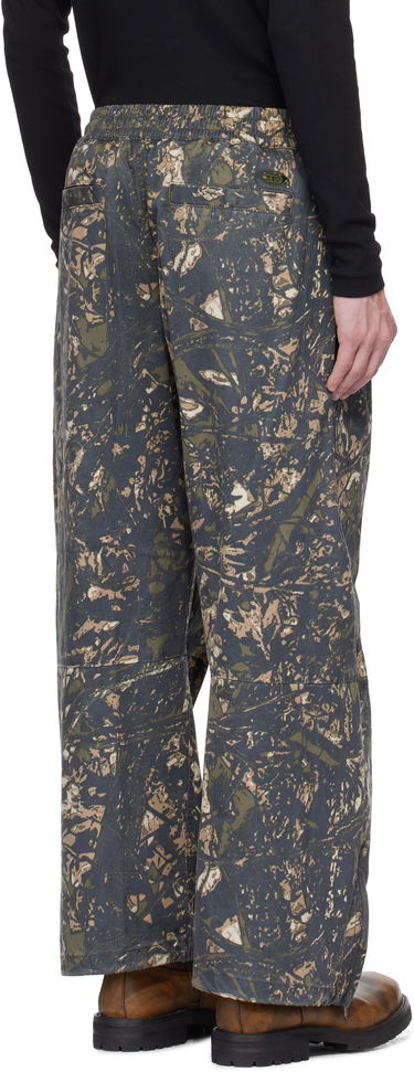 Hlače Diesel Diesel P-Lint Camo Print Trousers Zelena | A16667-0ABCG-5AFA, 2