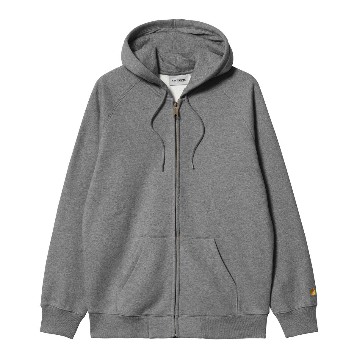 Pulover Carhartt WIP Chase Hoodie Siva | I033664_00C_XX, 0