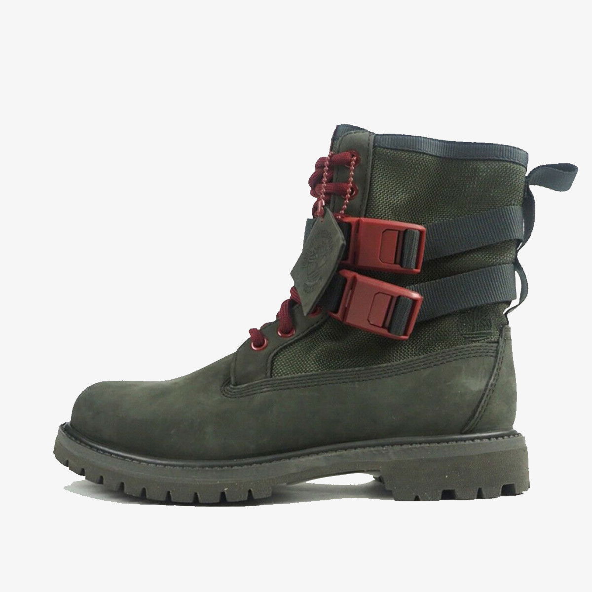 Superge in čevlji Timberland AUTHENTICS F/L DOUBLE BUCKLE WP BOOT Zelena | TA21SZ, 0