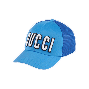Klobuk Gucci Baseball Hat With Patch Modra | 701324 4HAOY 4969, 0