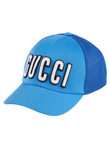 Klobuk Gucci Baseball Hat With Patch Modra | 701324 4HAOY 4969