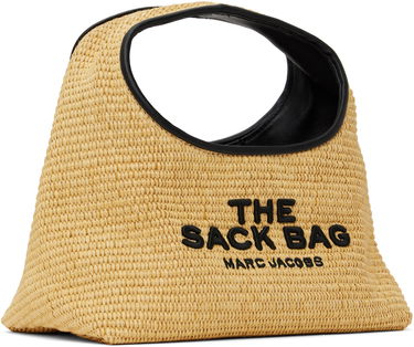 Torbica Marc Jacobs Marc Jacobs 'The Mini Sack' Raffia Tote Bag Bež | 2S4HSH054H03, 1