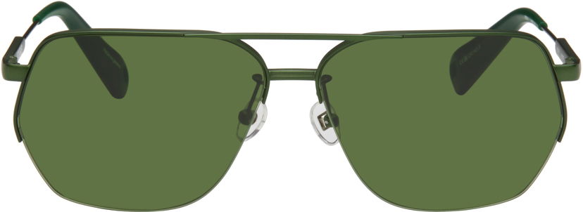 Sončna očala Jacquemus Aviator Sunglasses Zelena | JAC67C4SUN