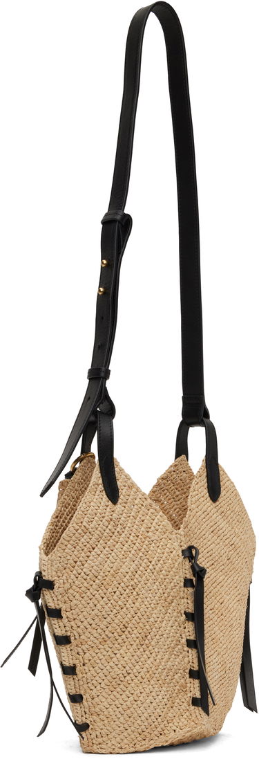Torbica ISABEL MARANT Isabel Marant Tampa Mini Raffia Tote Bež | PM0067FA-C1X07M, 2