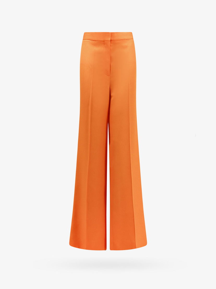 Hlače Stella McCartney Wide Leg Trousers Oranžna | 6400933DU7017501