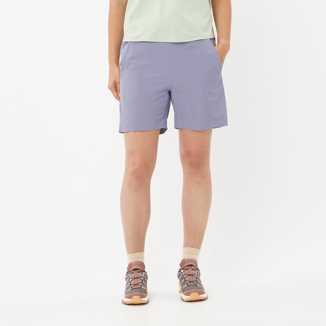 Kratke hlače Salomon Wayfarer Ease Hiking Shorts Lila | LC2475300