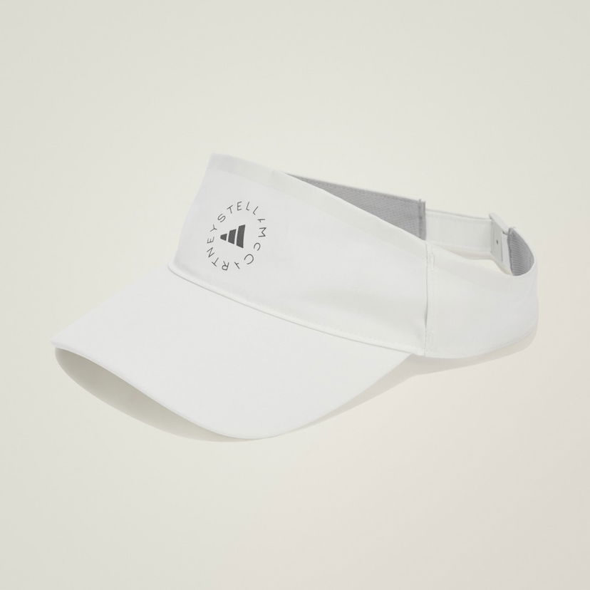 Kapa adidas Performance Stella McCartney Visor Bela | JZ5510