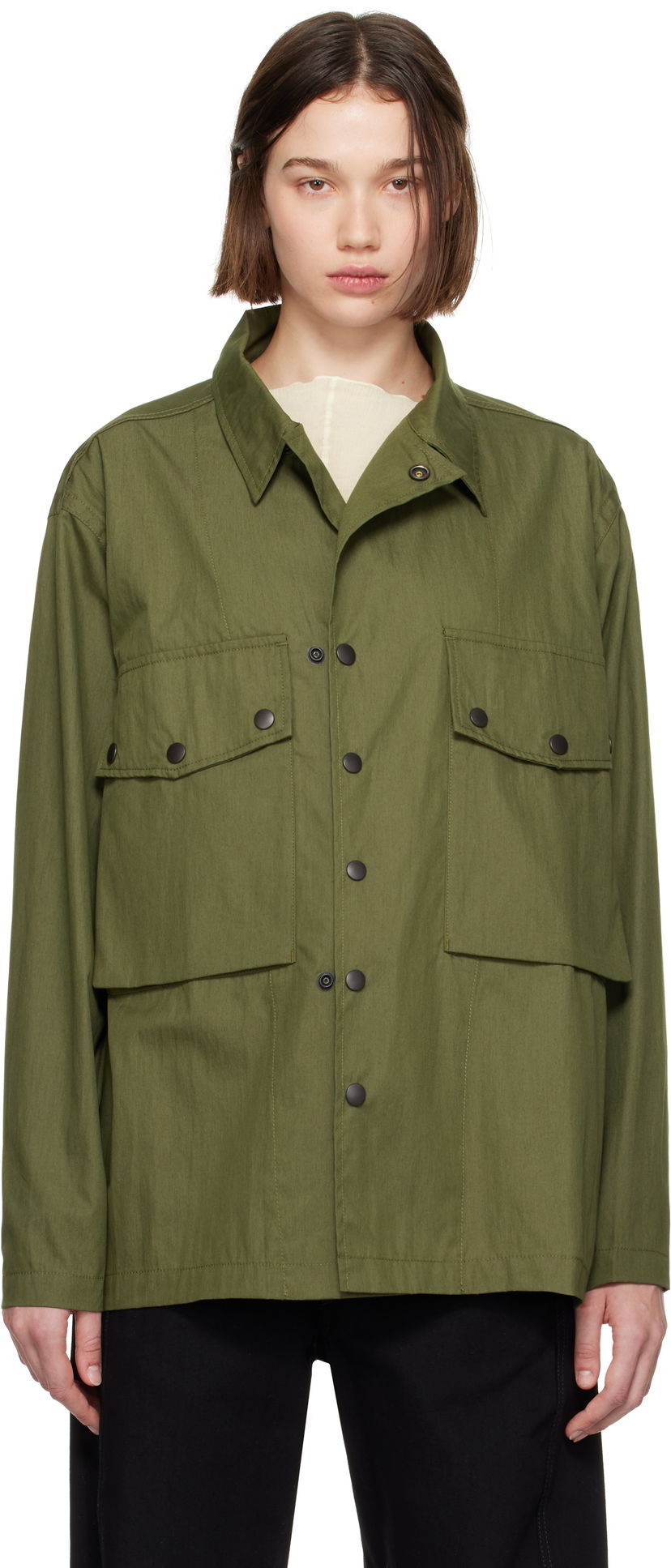 Jakna Needles Field Jacket Zelena | PU188