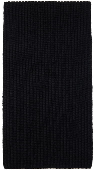 Šala Anine Bing Hannah Knitted Scarf Črna | A-12-3182-000, 1