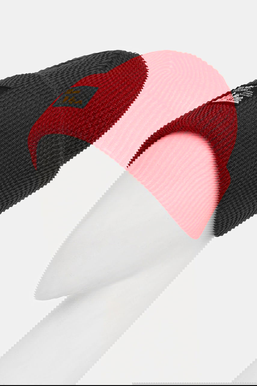 Beanie Columbia Ribbed Knit Beanie with High Cascades Patch Rdeča | 2092601, 1