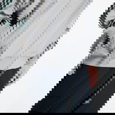 Bomber jakna adidas Originals Adi004 Zippered Longsleeve Jacket With Drawstrings Siva | JI9646, 4