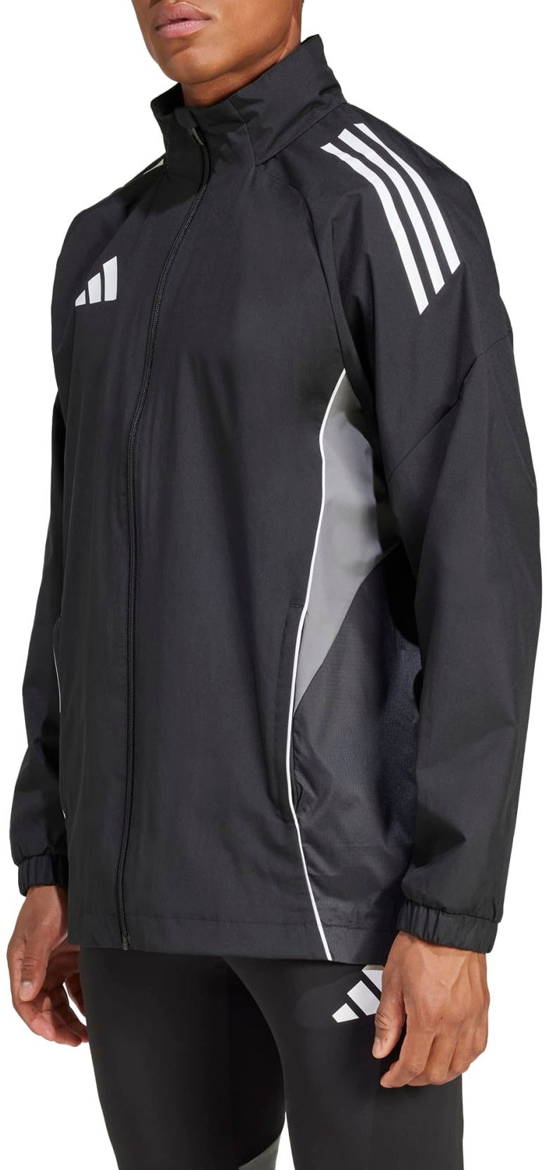 Vetrovka adidas Originals TIRO25C AW Hooded Jacket Črna | iw0427