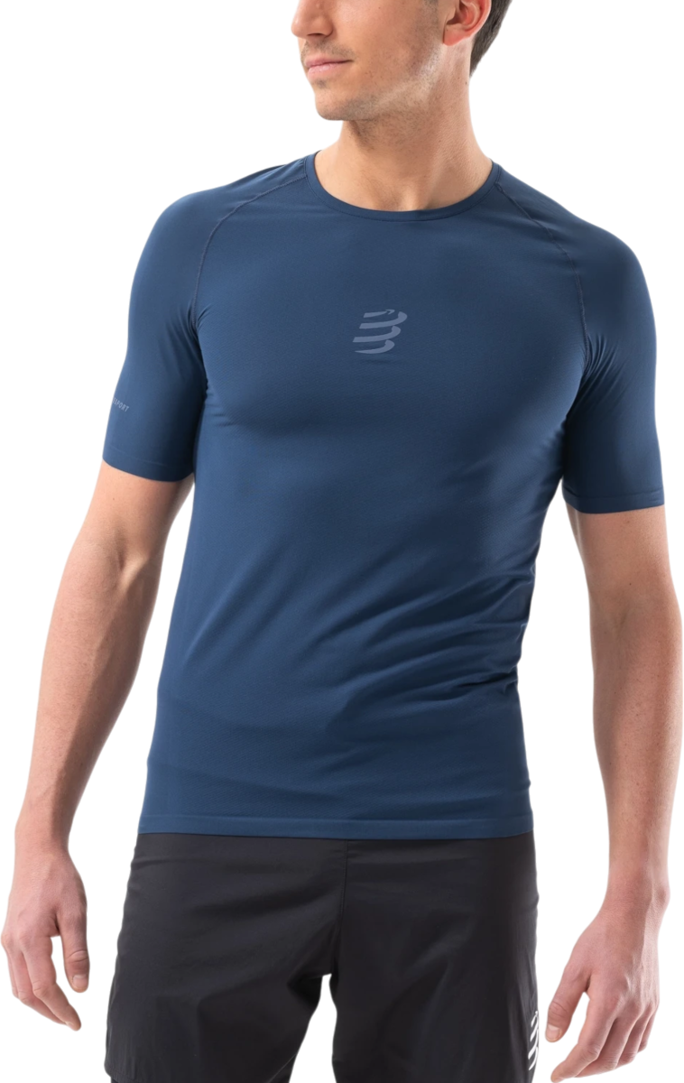 Majica Compressport Trail Racing Short Sleeve T-Shirt Modra | atsm3635-atsm3635124