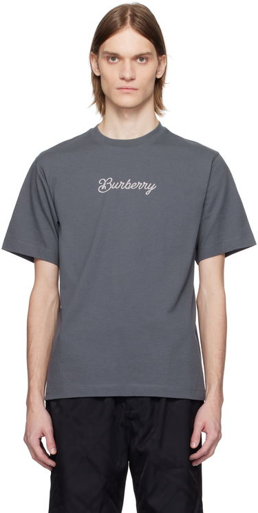 Majica Burberry Burberry Surfer Knight Cotton T-Shirt Siva | 8106230, 0
