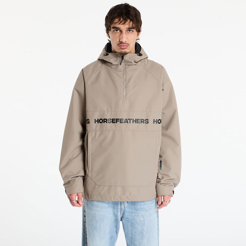 Vetrovka Horsefeathers Gordie Hooded Anorak Jacket Bež | OM322G