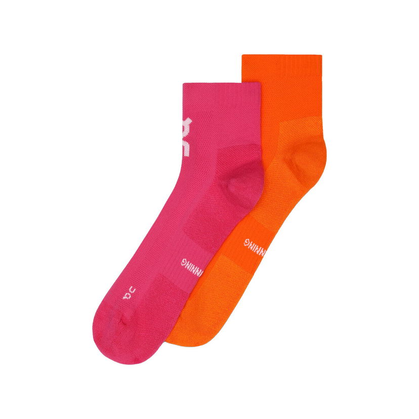 Nogavice On Running Core Run Mid Socks 2 Pairs Oranžna | 2UF10073889