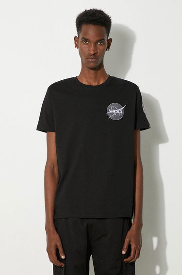 Majica Alpha Industries Space Shuttle Tee Črna | 176507-03, 2