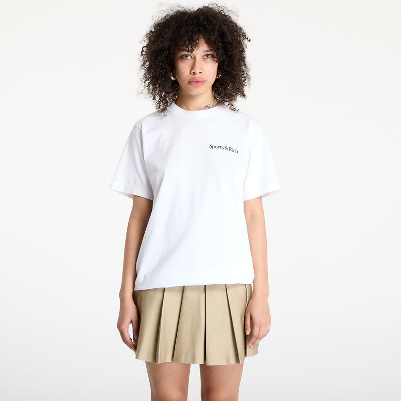 Majica Sporty & Rich Sporty & Rich Drink More Water T-Shirt Bela | TO043606300WH01