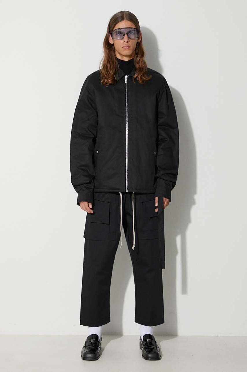 Jakna Rick Owens Cotton Jacket Črna | DU02C5783.TW, 1