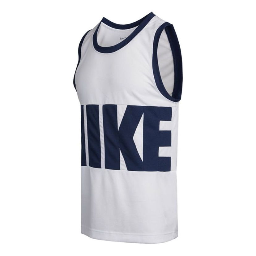Majica brez rokavov Nike Sports Basketball Vest Bela | DA1042-100