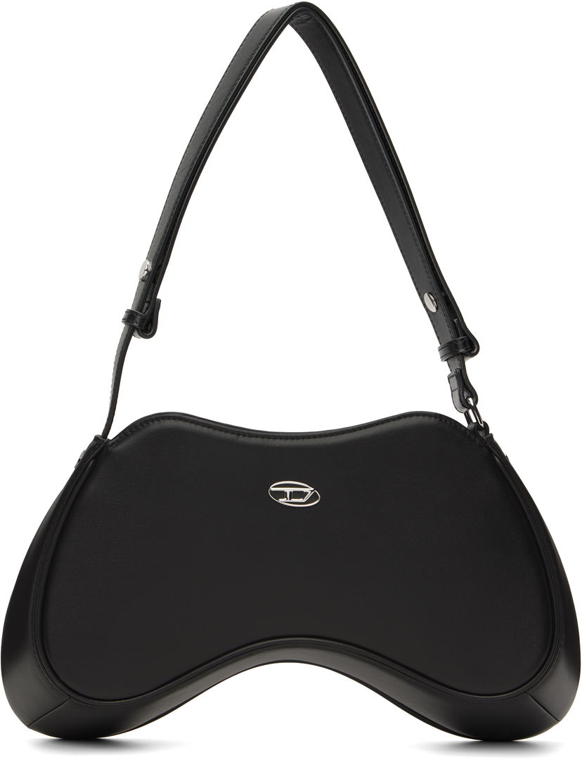 Torba za čez ramo Diesel Play Shoulder Bag Črna | X10201 PR227