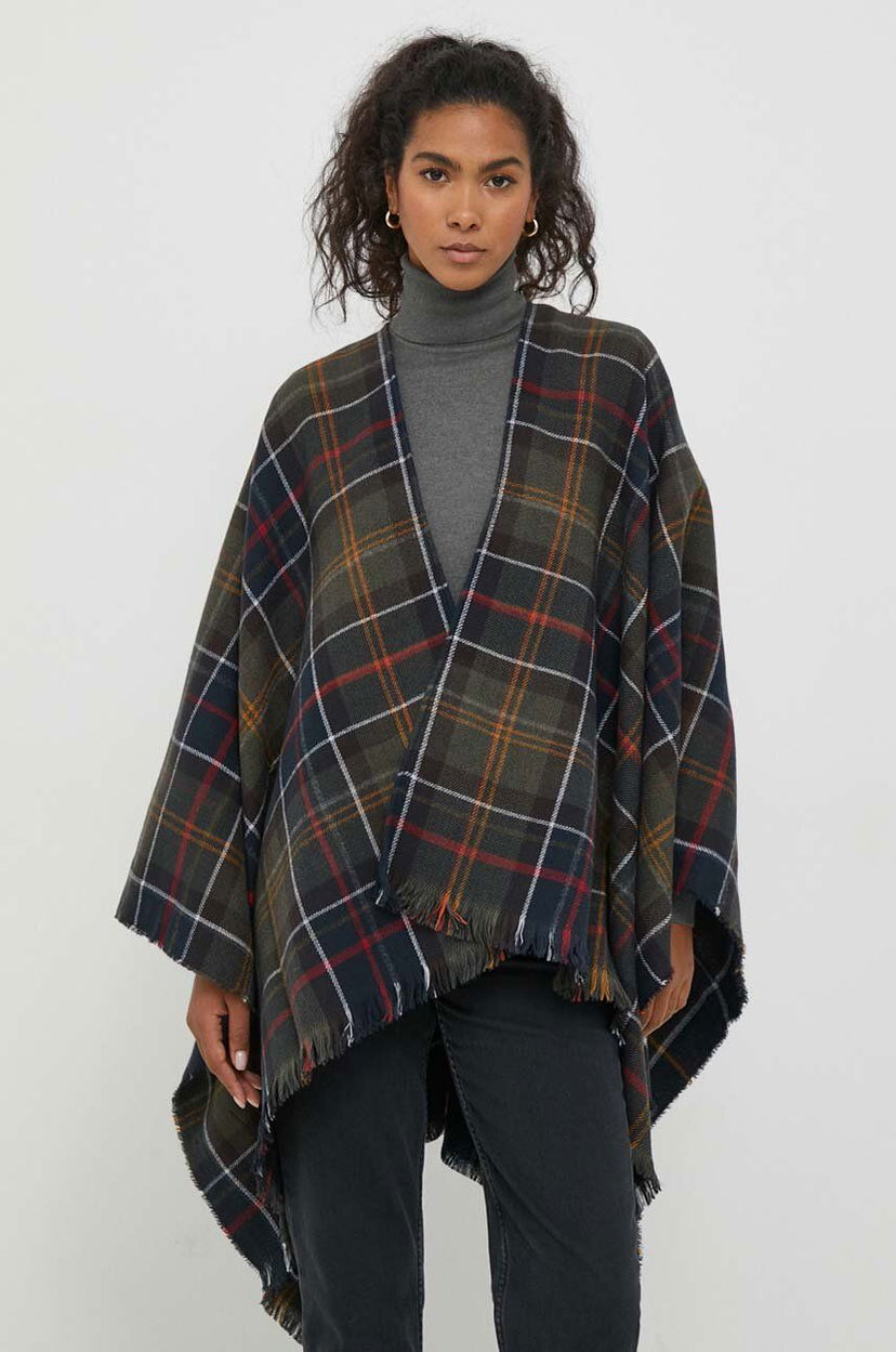 Šala Barbour Scarf Green Zelena | LSC0423