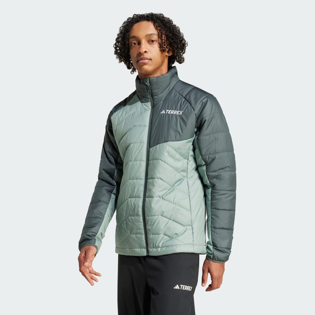 Puhovka adidas Performance Terrex Multi Synthetic Insulated Jacket Zelena | JD8402, 0