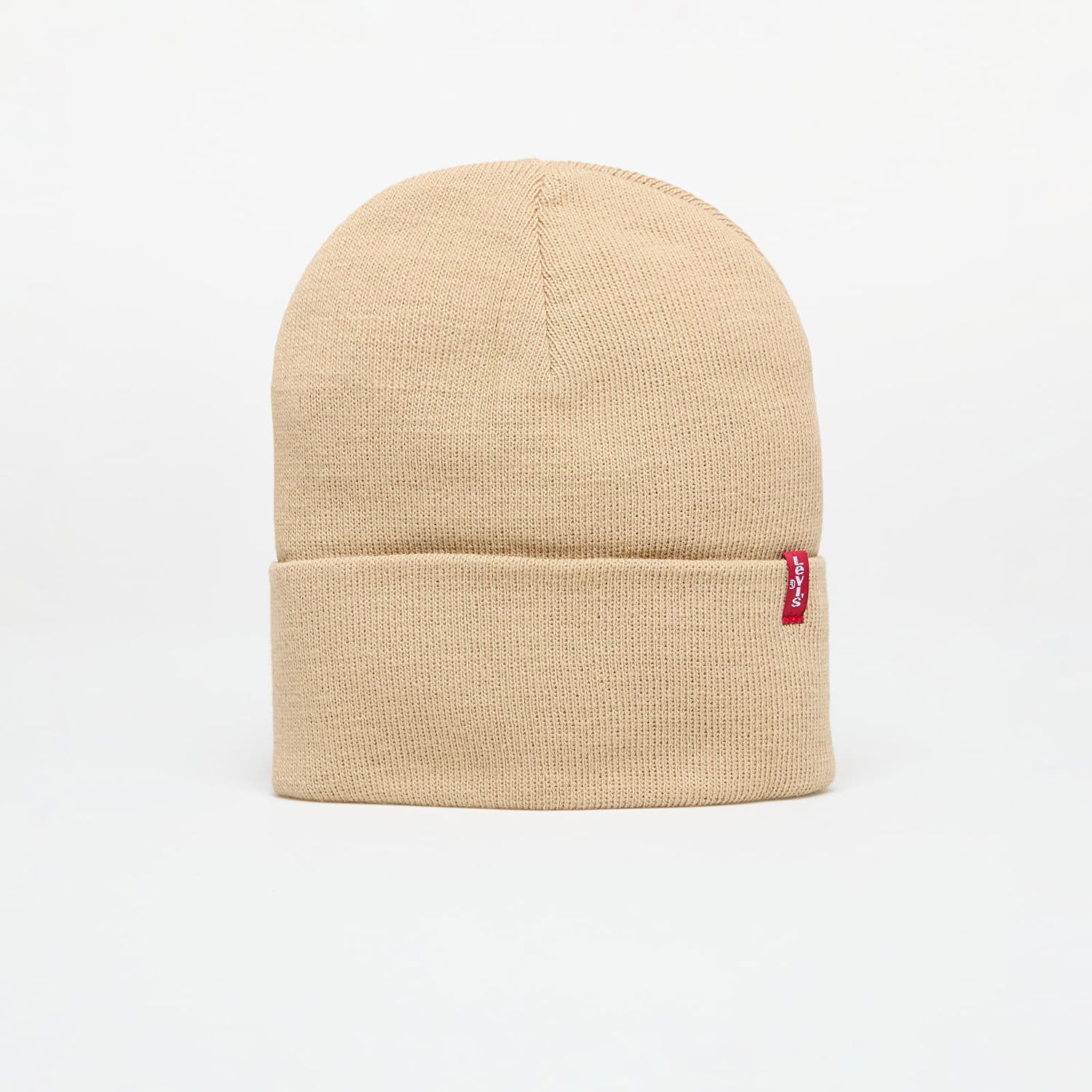 Beanie Levi's Slouchy Red Tab Beanie Beige Universal Bež | D7543-0017, 0