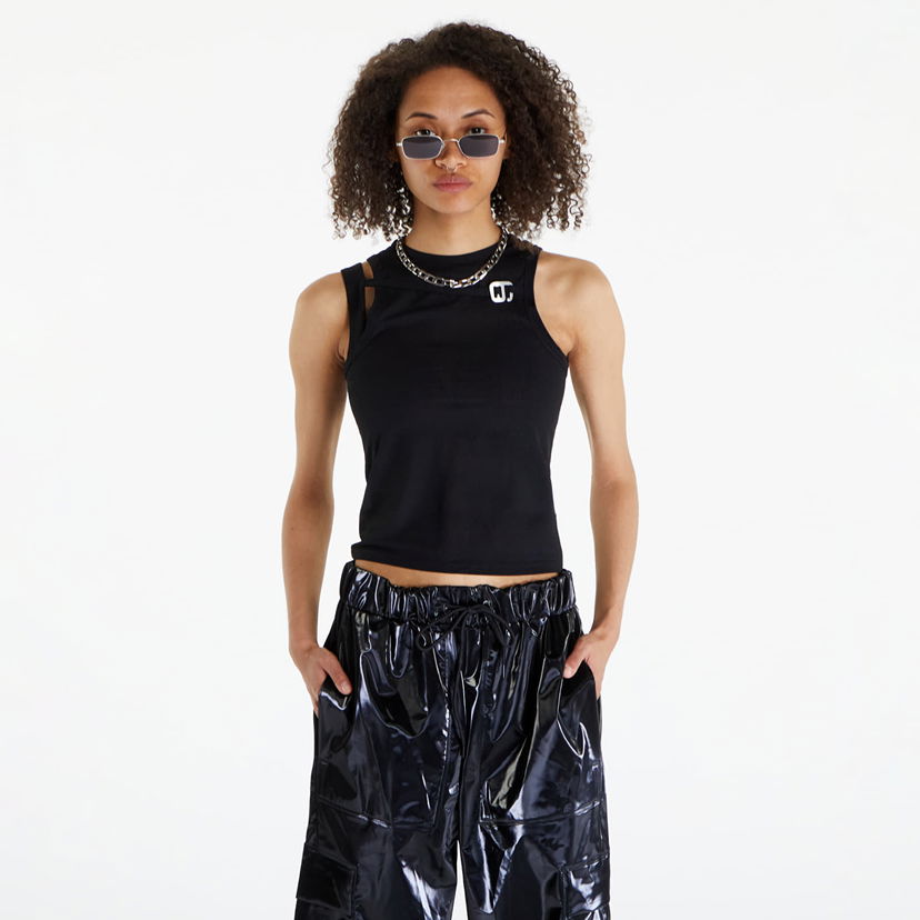 Cargo hlače HELIOT EMIL Gregaria Cutout Tank Top Črna | HE_W_13_021_C01_BLK01