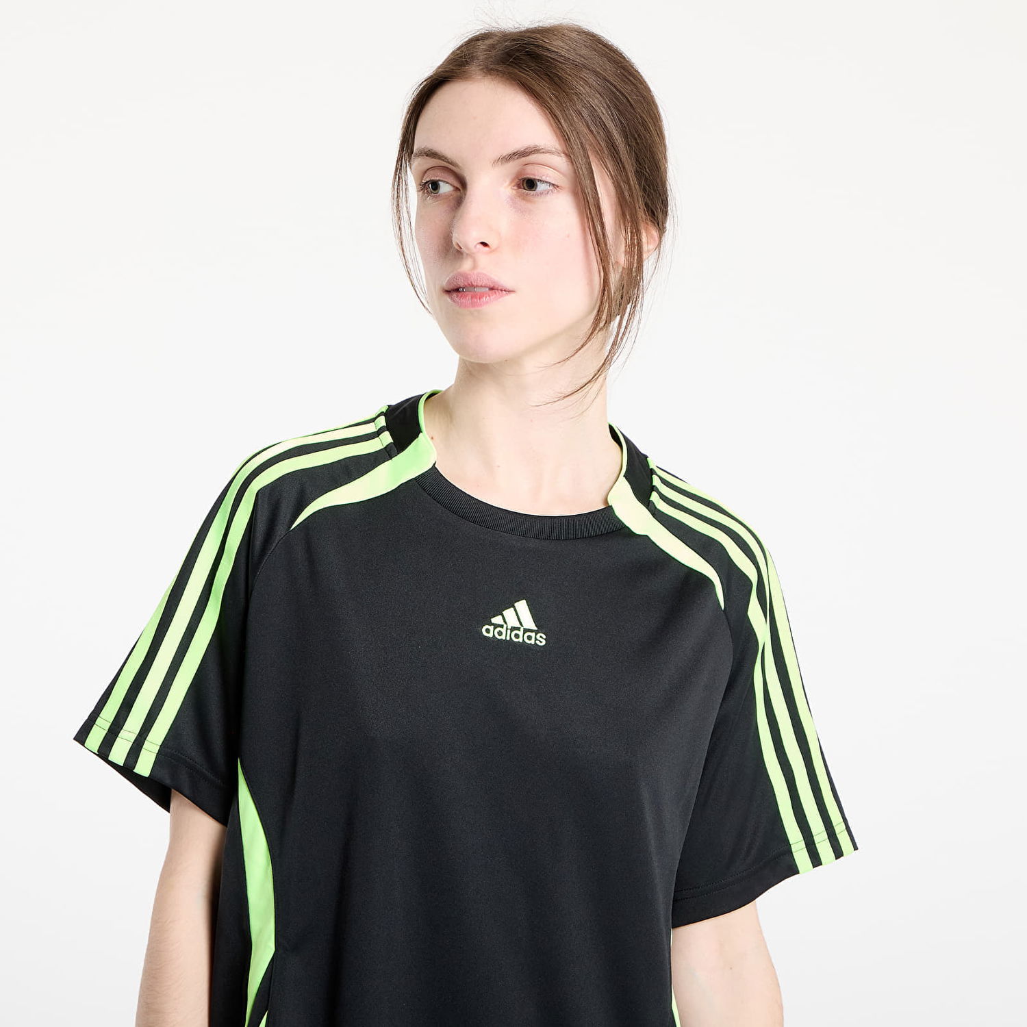 Obleke adidas Performance Teamgeist Adicolor Tee Dress Črna | JZ8263, 1