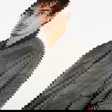 Bomber jakna Alpha Industries MA-1 Distressed Bomber Jacket Siva | 258128-432, 1