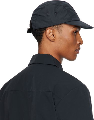 Kapa NORSE PROJECTS Norse Projects 4-Panel Tech Poplin Cap Črna | N80-0150, 2
