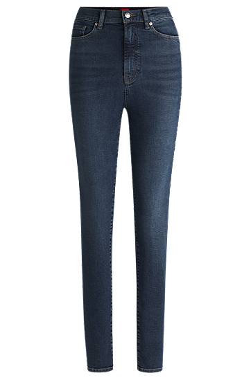 Kavbojke BOSS Skinny Fit Stretch Denim Jeans Modra | 50530308