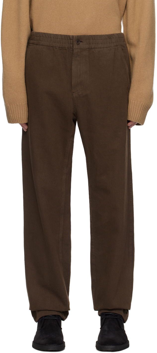 Hlače A.P.C. Chuck Trousers Rjava | COFCN-H08408, 0