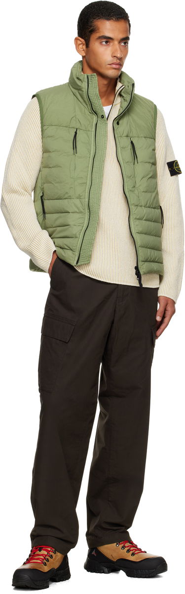 Telovnik Stone Island Stone Island Seamless Tunnel Nylon Down-TC Vest Zelena | K2S15 G100004 S0183, 4