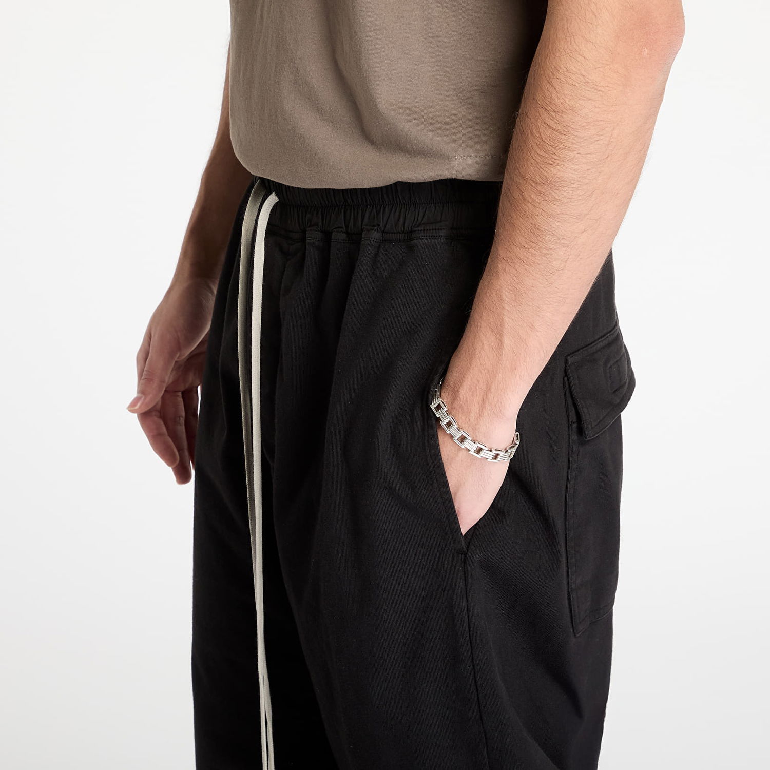 Kratke hlače Rick Owens Rick Owens DRKSHDW Drawstring Pods Shorts Črna | DU01E3380 RIGP 09, 1