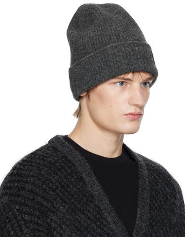 Beanie WOOYOUNGMI WOOYOUNGMI Knit Beanie Siva | W243KN31, 1
