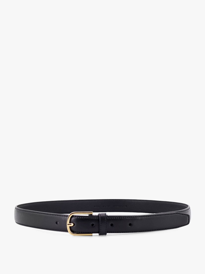 Pasovi TOTEME Leather Belt Črna | 233812612200