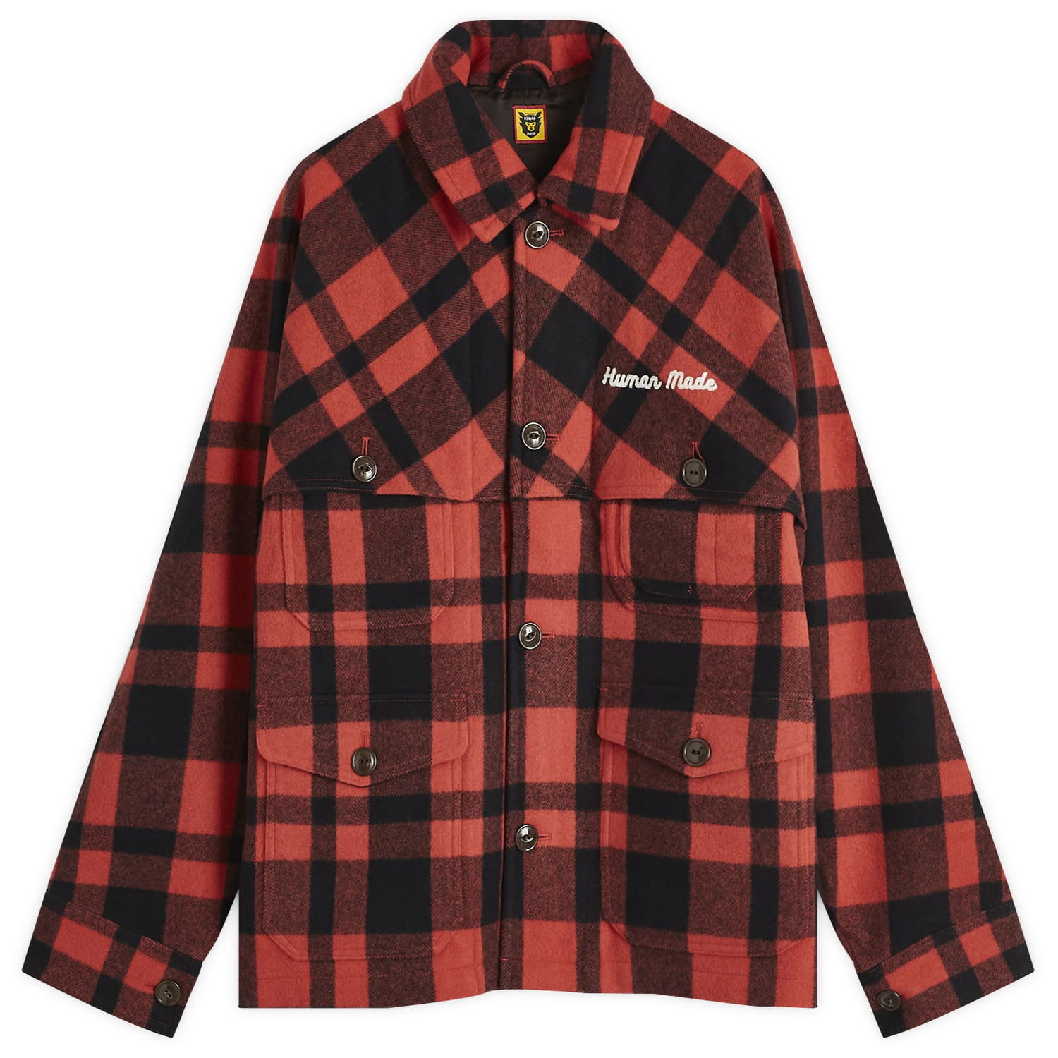 Srajce Human Made Hunting Wool Jacket Rdeča | HM28JK031-RD, 0