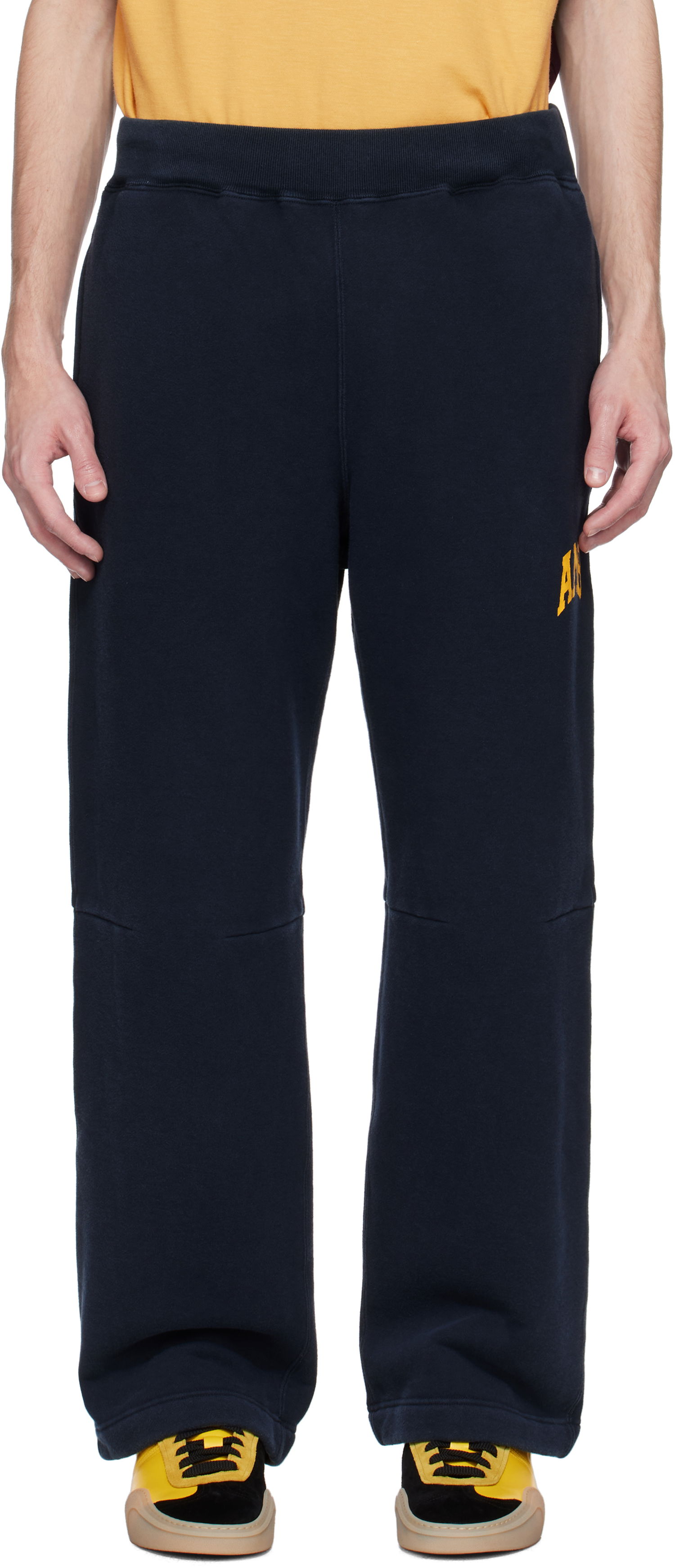 Trenirka Ambush AMBUSH 'AMB' Graphic Sweatpants Mornarica | 12115336, 0
