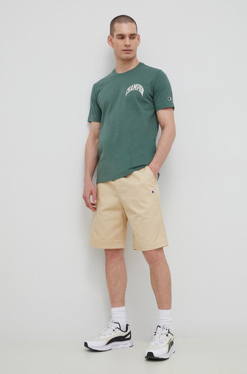 Kratke hlače Champion Premium OG Reverse Weave Shorts Bež | 217239, 1
