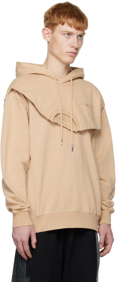 Pulover Feng Chen Wang Feng Chen Wang Paneled Hoodie Bež | FMF14HD04, 1